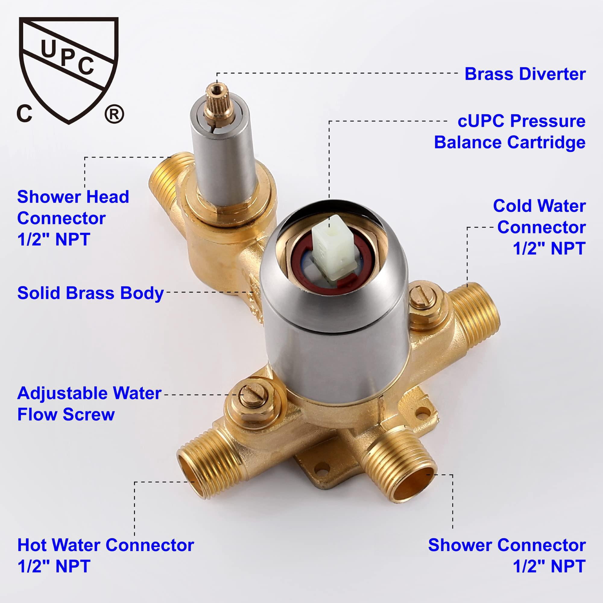 Waterfall Wall Mounted Bathtub Faucet With Hand Shower Brushed Nickel