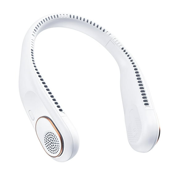 Ventilador de cuello SWEETFULL portátil con refrigeración de 360°, sin aspas, 4000 mAh