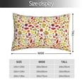 thumbnail image 2 of Kdxio Cotton Pillow Cases Pillowcases,Soft and Breathable Bedroom Pillow Cases-Colorful Leaves, 2 of 8