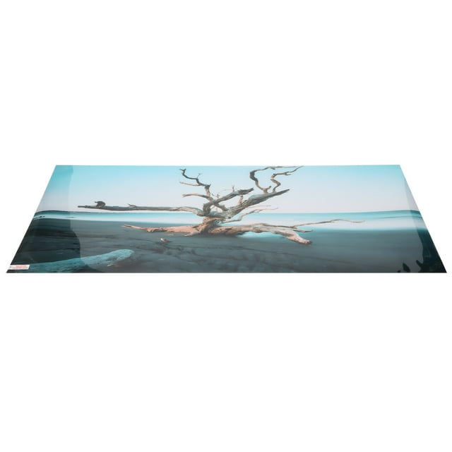 Pvc Aquarium Background Decor Sky Withered Tree 3D PVC Self Adhesive Fish Tank Wallpaper for Aquarium Fish Tank