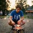 thumbnail image 4 of Mens Lit Firework T Shirt Funny 4th of July Parade Firecracker Graphic Novelty Tee Graphic Tees, 4 of 9
