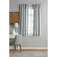 thumbnail image 1 of Mainstays Room Darkening 84" Rod Pocket Window Panel Pair, 1 of 3