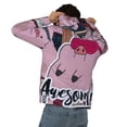 thumbnail image 5 of Gravity Falls Men's Hoodie With Color Drawstrings Sweatshirt Hooded Pullover Print Winter Coat Jacket Xx-Large, 5 of 9