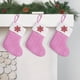 thumbnail image 3 of Knitted Hosiery Wool Hosiery Embroidered Dog's Paw Snowflake Children's Candy Gift Bag Christmas Stocking Gift Bag, 3 of 7