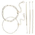 thumbnail image 2 of Here's a polished and engaging product description for your **5pcs Titanium Steel Bracelet Set for Women**:\n\n \n\n**Elegant 5 Pack Titanium Steel, 2 of 5