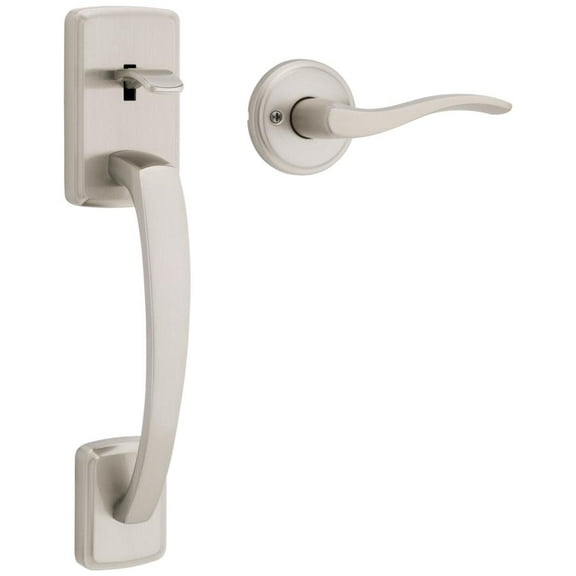 Kwikset 815Bfhxsel Brentford Handleset Handle Only - Nickel