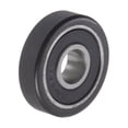 thumbnail image 3 of Unique Bargains Roulement à Rouleau à Poulie en PU 8x26x7 mm, Roue de Guidage Revêtue de Polyuréthane pour Usage Industriel, Noir, 3 of 5
