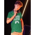 thumbnail image 7 of Unisex Gamer Kids Shirt - Unique Gift for Gaming Enthusiasts - Video Game, S, Green, 7 of 7