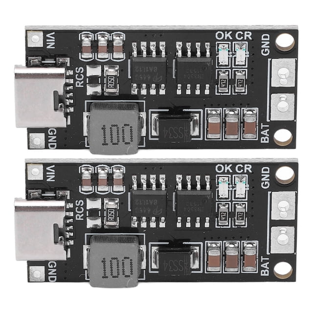 Módulo de cargador de batería de litio de 2 piezas, 4S, tipo C a 16,8 V, placa de carga para cargador de batería de 2 A