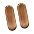 thumbnail image 2 of 2 bandejas de madera para servir, bandejas de madera, bandejas prácticas para servir, bandejas de café para mesas de café de clubes, restaurantes y Ovalado 29 cm x 105 cm, 2 of 8