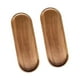 thumbnail image 2 of 2 bandejas de madera para servir, bandejas para mesa de café, bandejas prácticas para comida, bandejas de madera para fiestas temáticas, salas de té, Ovalado 29 cm x 105 cm, 2 of 8
