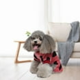 thumbnail image 5 of Camisa de pijama de lana para perro pequeño y gato, lindo pijama de una pieza para mascota, mono de pie para cachorro, ropa de suéter cálida, S-XLS, 5 of 5