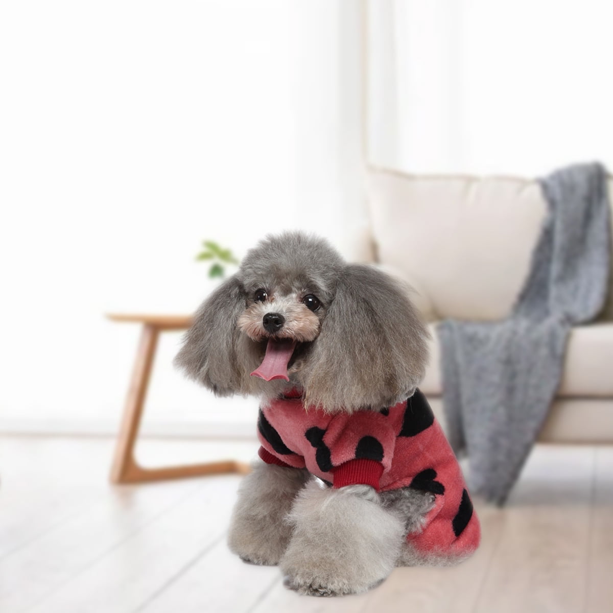 Small Dog Cat Fleece Pajamas Shirt Cute Pet Onesie Pajamas Puppy Footie Jumpsuit Warm Sweater Clothes S XLS Walmart