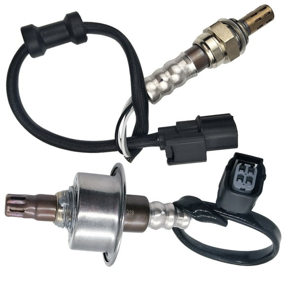 Maxfavor 2Pcs O2 Oxygen Sensor for Honda Civic 2011-2007 L4 1.8L Gas Engine Upstream & Downstream