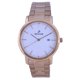 thumbnail image 1 of Westar White Dial Rose Gold Tone Stainless Steel Quartz 50243 PPN 601 Men's Watch, 1 of 3