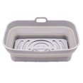 thumbnail image 1 of Foldable Air Fryer Liner Silicone Air Fryer Basket Insert with Raised Edges Universal Baking Tray Kitchen Cooking Accessory, 1 of 8