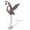 43 Inch Black With Solar Light, variant on Crane Garden Statues with Solar Ligh for Outside, 43" Metal Heron Yard Art & Garden Sculptures - Large Outdoor Decor for Patio, Backyard, Pond, Lawn Ornaments