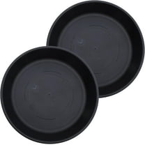 1Pc/2Pcs/4Pcs Round Plastic Classic Plant Saucer - Indoor Outdoor Plant Trays for Pots