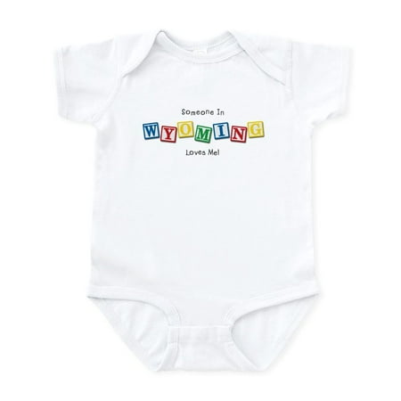 

CafePress - Wyoming Infant Bodysuit - Baby Light Bodysuit Size Newborn - 24 Months