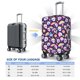 thumbnail image 4 of Fotbe Skull colorful mushroom rainbow Funda Protectora para Equipaje, Antirrayones y Resistente a la Suciedad, Compatible con Maletas de 18 a 32 Pulgadas-Medium, 4 of 7