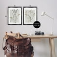 thumbnail image 4 of Stupell Industries Shabby Chic Delicate Wildflower Herb Sprigs Black 2pc Floating Frame Art Set, 17 x 21 each, by Carol Robinson, 4 of 8