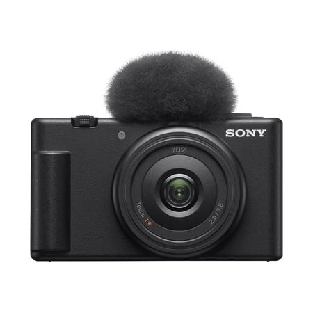Sony ZV-1F/B 20.1 Megapixel Compact Camera, Black