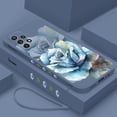 thumbnail image 1 of Funda de teléfono de flores para Samsung Galaxy A54, A53, 5G, A34, A14, A73, A72, A71, A52 S, A51, A33, A32, A23, A21S, A13, A12, cubierta de silicona a prueba de golpes, 1 of 4