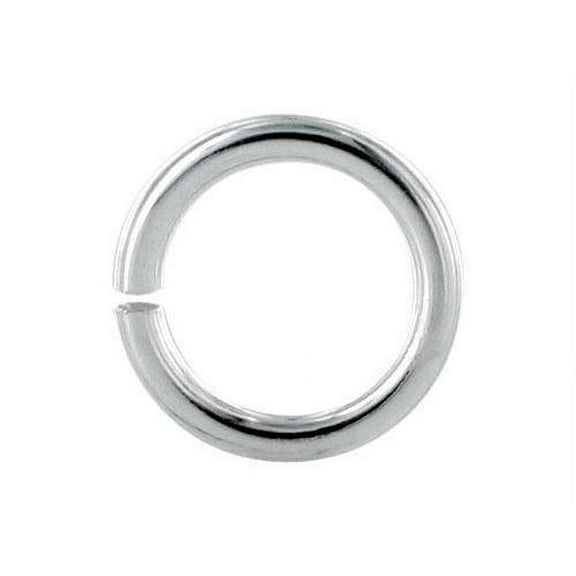 JOSF-100-9MM Silver Overlay Open Jump Ring