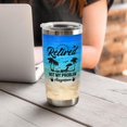 thumbnail image 3 of Retirement Gifts for Women & Men, 20 oz Tumbler with Straw and Lid - Retired Calendar Insulated Cup for Boss, Coworker, Friend, Teacher, Nurse, Dad, Mom, 3 of 6