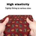 thumbnail image 7 of HELLHERO Hot Dog Easy to Clean Back Rest Covers Walker Rollator Seat Back Cover with Removable and Washable Improved Comfort Suitable for Parks, 7 of 7