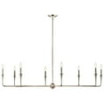 thumbnail image 4 of 52691PN Kichler Lighting Alvaro - 8 Light Chandelier-23.25 Inches Tall and 50 Inches Wide-Polished Nickel Finish, 4 of 6