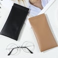 thumbnail image 4 of Miangastore PU Leather Sunglasses Pouch with Squeeze Shrapnel for Protection Use Assorted Color, 4 of 8