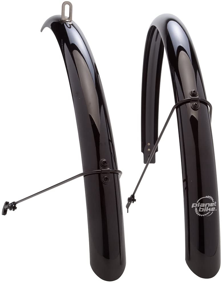 Bike Full Bike Fenders Hybrid/Touring 700C X 45Mm (Black