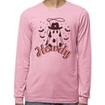 thumbnail image 2 of Country Ghost Howdy Long Sleeve Shirt Unisex 2X-Large Pink, 2 of 5