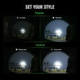 thumbnail image 5 of Olight Warrior X4 Lithium Ion 2600 Lumens LED Flashlight, Matte Black, WARRIORX4MTBK, 5 of 9