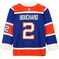 thumbnail image 3 of Framed Evan Bouchard Edmonton Oilers Autographed 2023 Heritage Classic Adidas Authentic Jersey - Fanatics Authentic Certified, 3 of 4