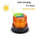 thumbnail image 3 of 12v Led Solar Traffic Warning Light , Solar Powered Emergency Magnetic Strobe Warning Light, Wireless Strobe Light Road Barrier Light, 3 of 5