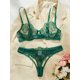thumbnail image 5 of Conjunto de lencería Sexy para mujer, Conjunto de sujetador transparente de encaje, lencería romántica atractiva, sujetador de realce, ropa interior erótica de lujo, 5 of 5