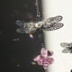 thumbnail image 5 of Adorno de ventana colgante de cristal con PRISMA Rosa Colco atrapadores de sol, 5 of 5