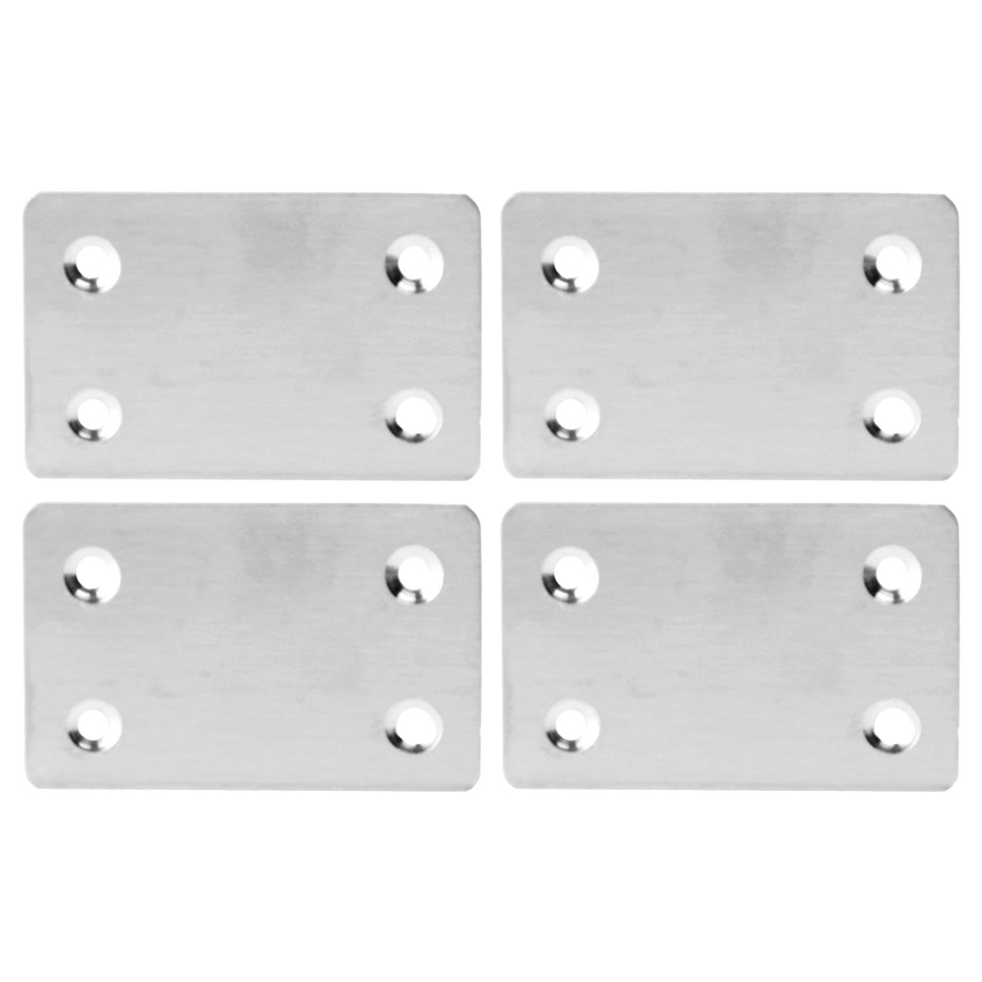 Straight Bracket Stainless Steel 60x38mm Braces Brackets Corner Support