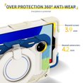 thumbnail image 3 of FJLBDE Case for Xiaomi Redmi Pad SE 8.7 inch 2024 with 360 Kickstand, Shoulder Strap Carrying Protective Cover, Multicolor Blue, 3 of 6