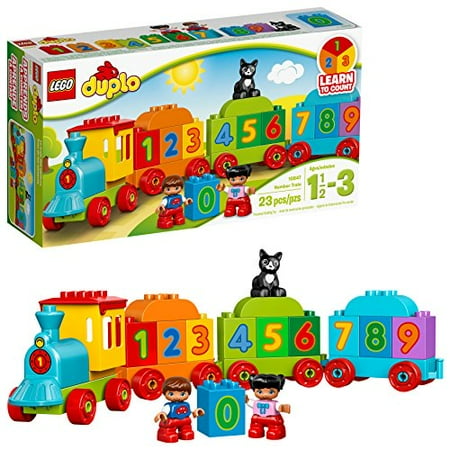 LEGO DUPLO My First Number Train 10847 Learning and Counting Train Set Building Kit and Educational Toy for 2-5 Year Olds (23 pieces)