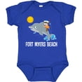 thumbnail image 3 of Inktastic Fort Myers Beach Florida Dolphin Boys or Girls Baby Bodysuit, 3 of 5