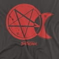 thumbnail image 2 of Chilling Adventures of Sabrina Dark Moon Women's T Shirt, Charcoal, Small, 2 of 6