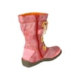 thumbnail image 6 of TMA EYES Patchwork Stitch-Detail PU Leather Mid-Calf Women's Boot, 6 of 6