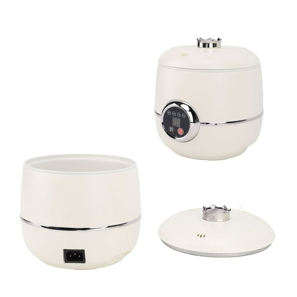 Olla Arrocera Pequeña, Multifuncional, Fácil De Usar, Olla Arrocera Eléctrica Antiadherente, Tapa Desmontable, Ergonómico Antiescaldaduras, Pies Antideslizantes Para