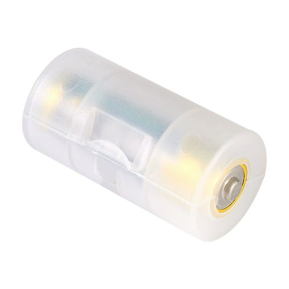 4 Pack AA to Size C Battery Adapters Converter Cases Box, Easy to Carry, Fine Workmanship, Large Strength, Perfect for Electronics and Emergencies