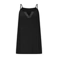 thumbnail image 4 of Ashirexll Débardeurs pour Femmes Décontractés Amples Couleur Unie Col Rond Sans Manches Confortables Blouses d'Été, 4 of 7