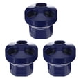 thumbnail image 1 of MasteelfCA 3 Pcs Aluminum Air Hose Inline Manifold Splitter Pneumatic Manifold Fitting, 1 of 8