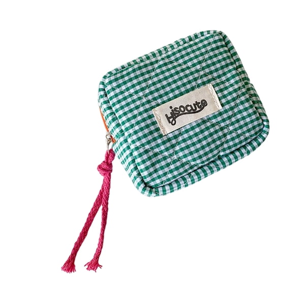 Mini Makeup Bag for Purse Travel Coin Pouch Sanitary Napkin Storage Bag Lipstick Makeup Organizers for Office School